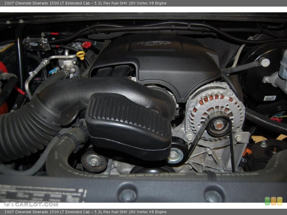 5.3L Flex Fuel OHV 16V Vortec V8 Engine for the 2007 Chevrolet Silverado 1500 #41291805