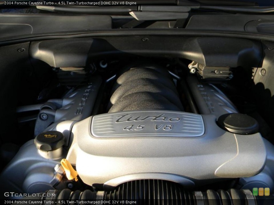 4.5L Twin-Turbocharged DOHC 32V V8 Engine for the 2004 Porsche Cayenne #41293146