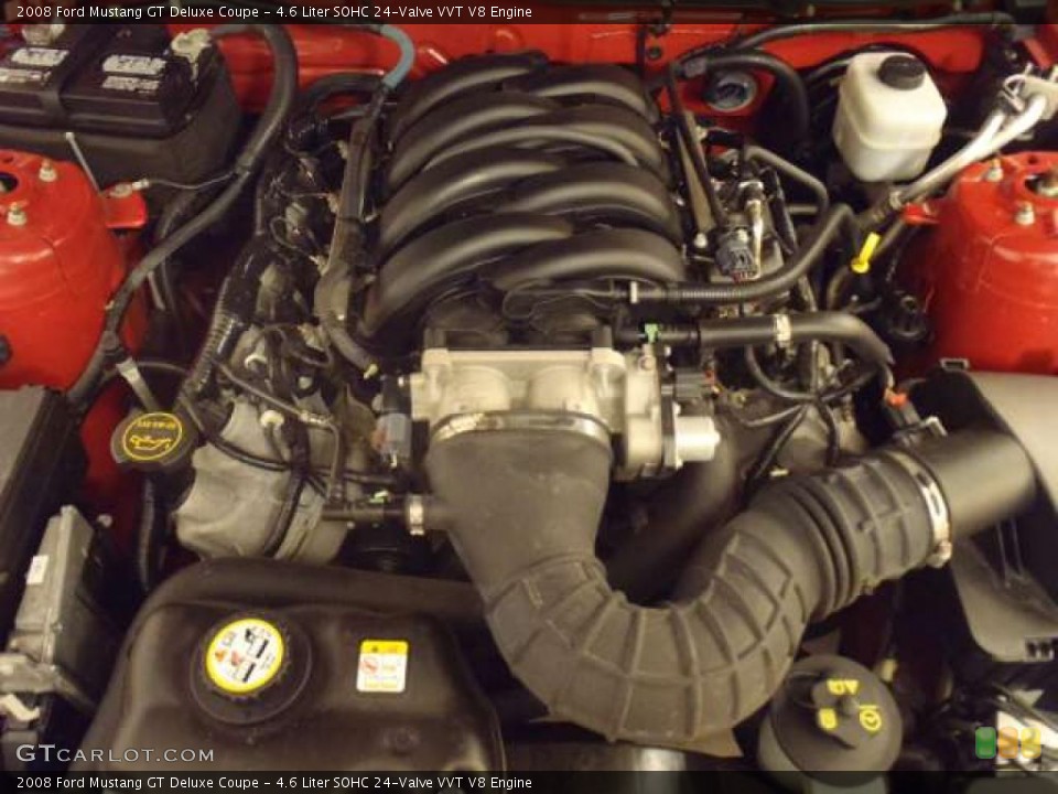 4.6 Liter SOHC 24-Valve VVT V8 Engine for the 2008 Ford Mustang #41301748