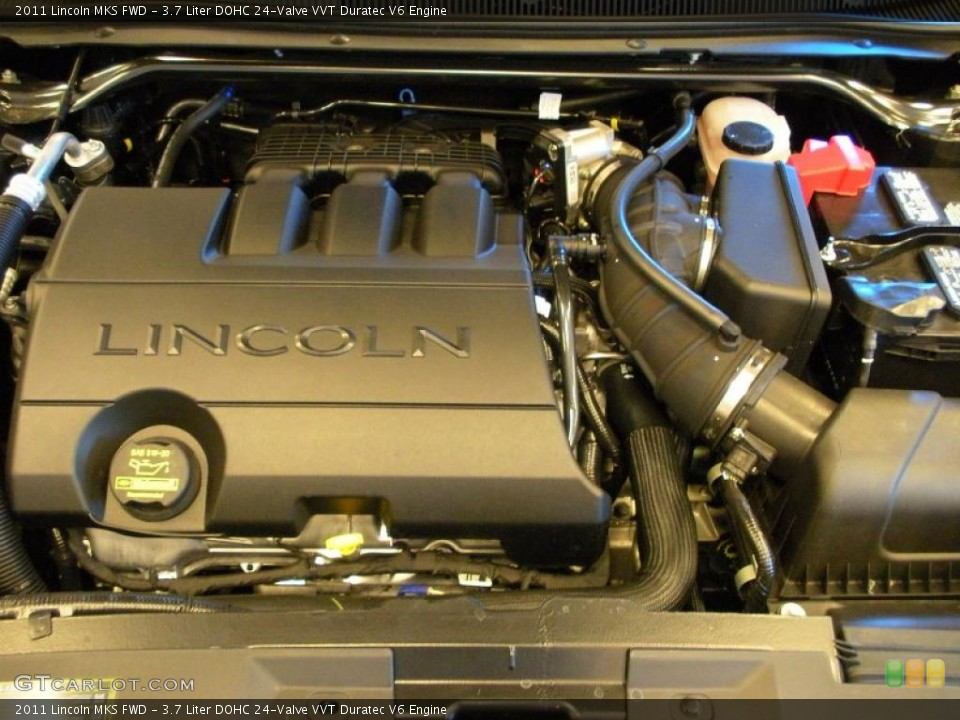 3.7 Liter DOHC 24-Valve VVT Duratec V6 Engine for the 2011 Lincoln MKS #41302656
