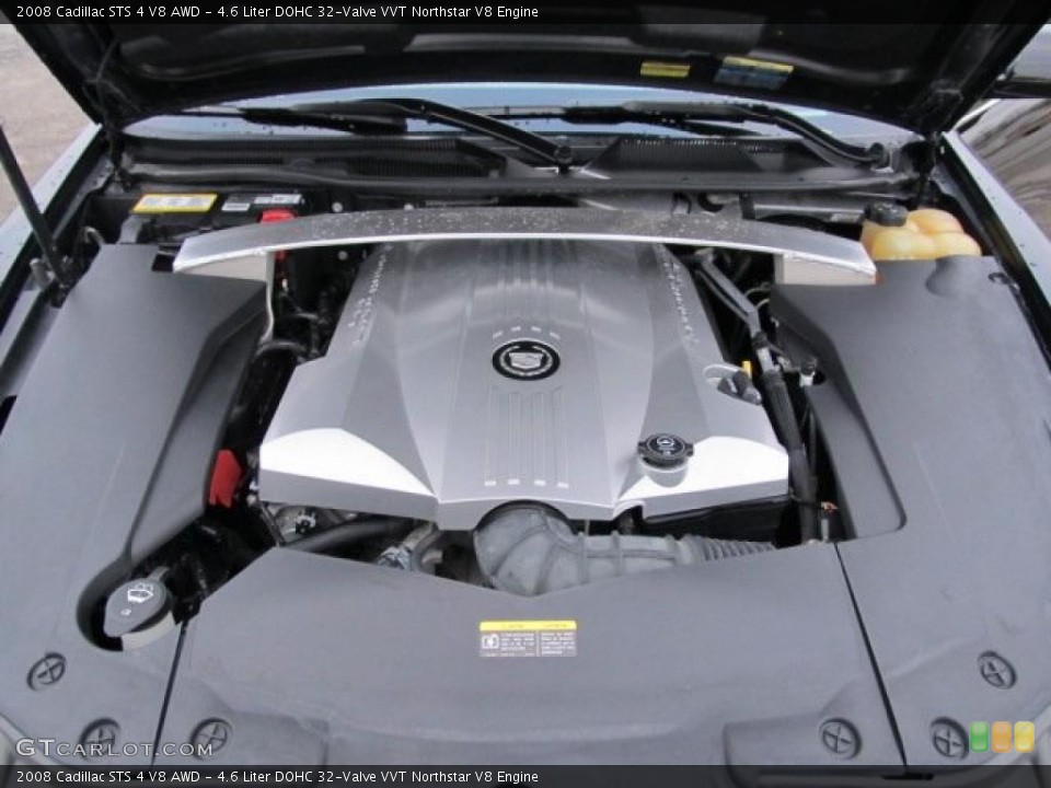 4.6 Liter DOHC 32-Valve VVT Northstar V8 Engine for the 2008 Cadillac STS #41304160