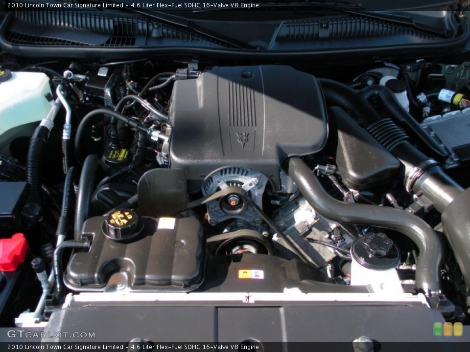 4.6 Liter Flex-Fuel SOHC 16-Valve V8 Engine for the 2010 Lincoln Town Car #41307335