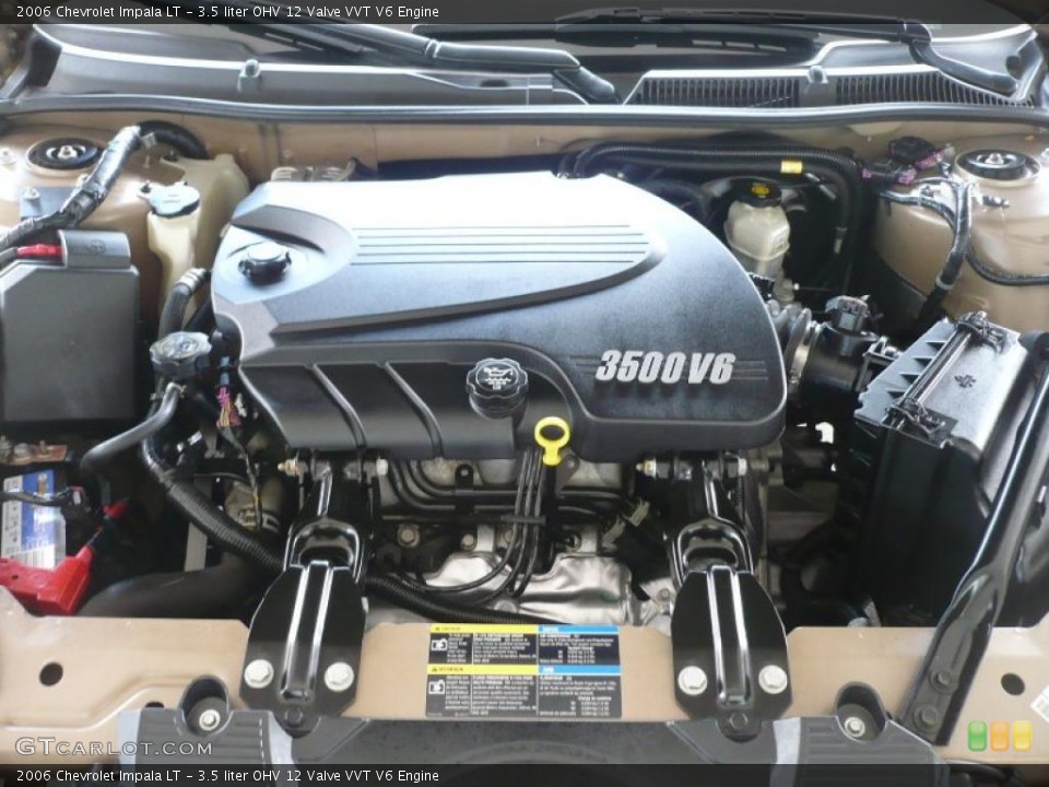 3.5 liter OHV 12 Valve VVT V6 Engine for the 2006 Chevrolet Impala #41312506