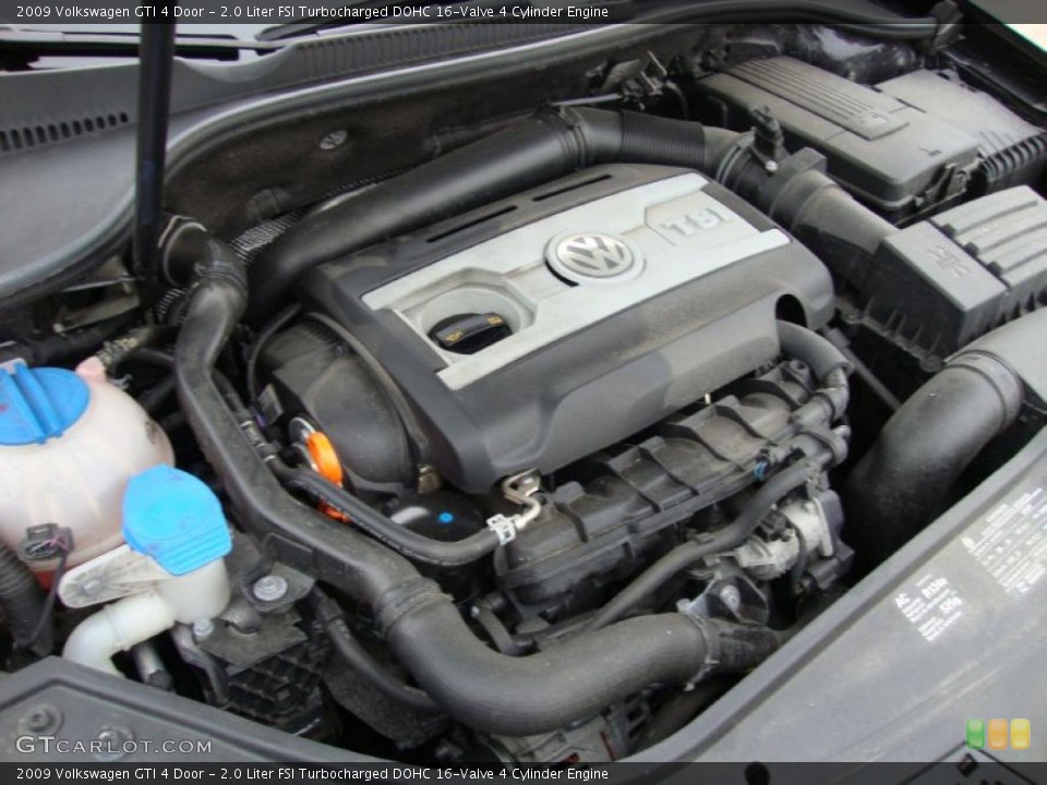 2.0 Liter FSI Turbocharged DOHC 16-Valve 4 Cylinder Engine for the 2009 Volkswagen GTI #41322222