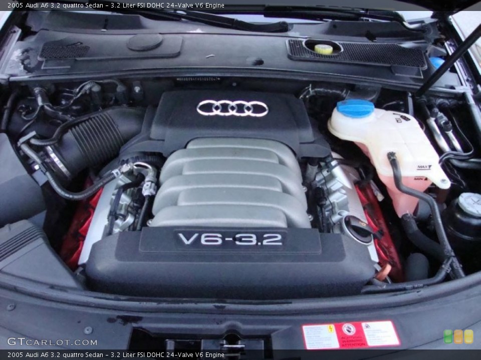 3.2 Liter FSI DOHC 24-Valve V6 Engine for the 2005 Audi A6 #41323034