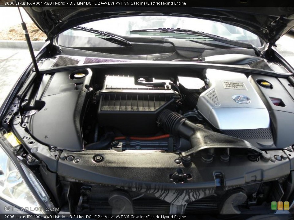 3.3 Liter DOHC 24-Valve VVT V6 Gasoline/Electric Hybrid Engine for the 2006 Lexus RX #41340088