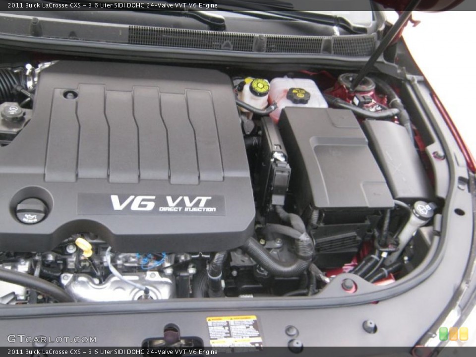 3.6 Liter SIDI DOHC 24-Valve VVT V6 Engine for the 2011 Buick LaCrosse #41342436