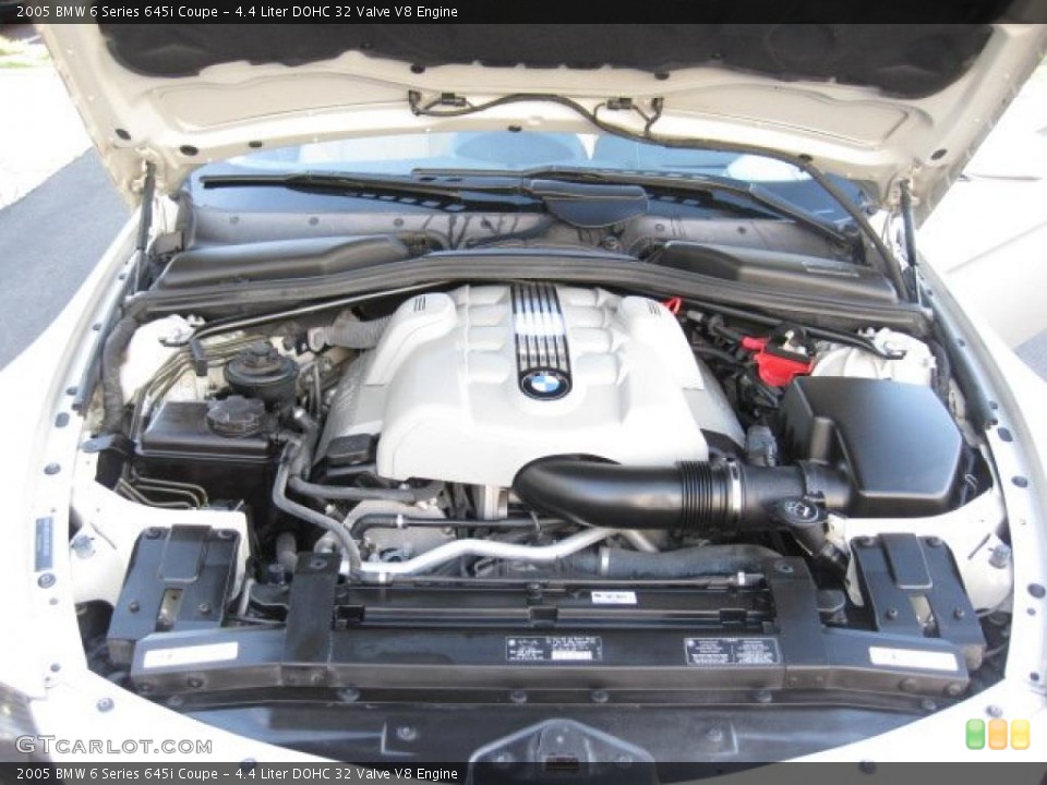 4.4 Liter DOHC 32 Valve V8 Engine for the 2005 BMW 6 Series #41344171