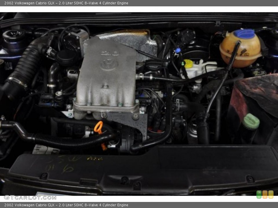 2.0 Liter SOHC 8-Valve 4 Cylinder Engine for the 2002 Volkswagen Cabrio #41353143