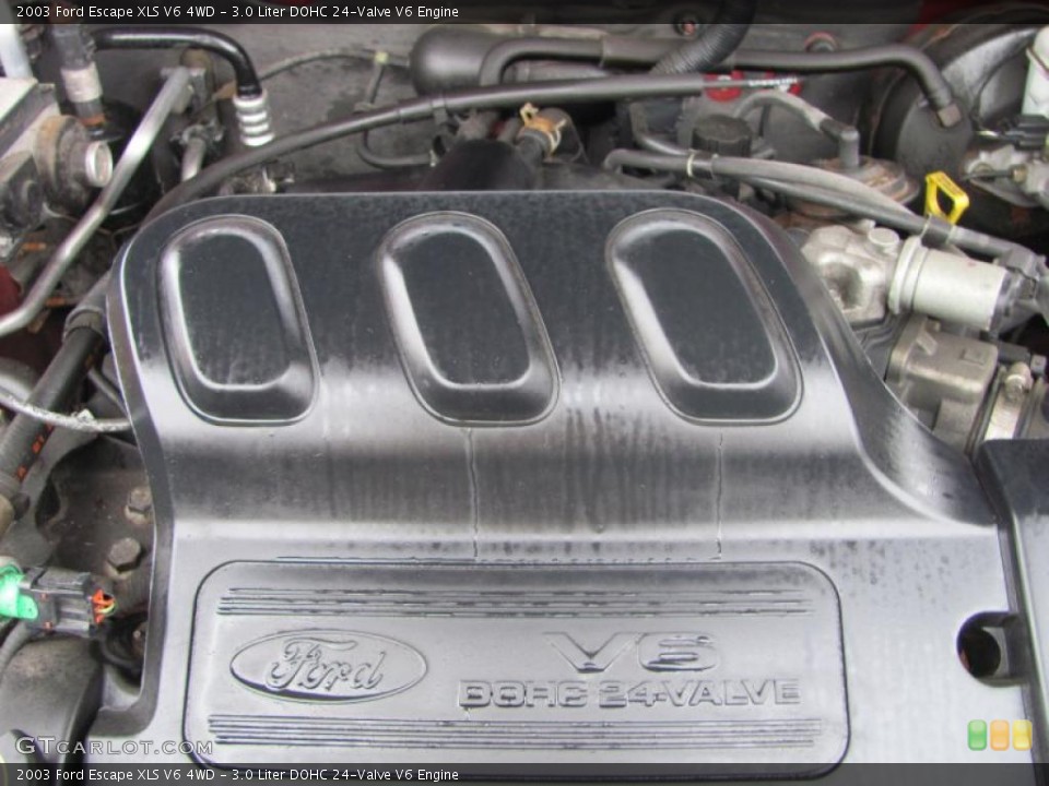 3.0 Liter DOHC 24-Valve V6 Engine for the 2003 Ford Escape #41353491