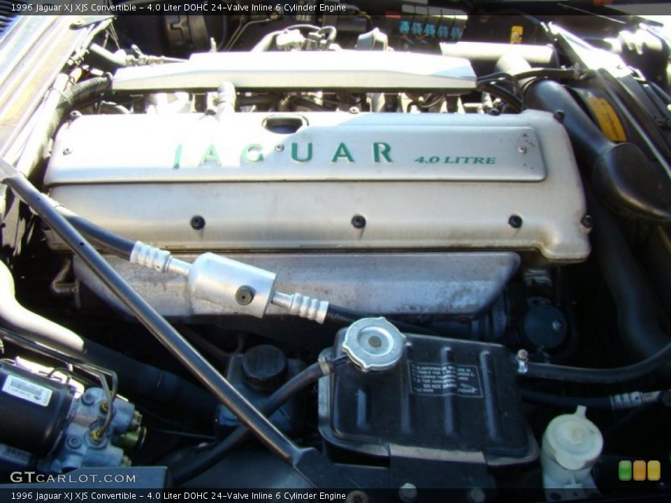 4.0 Liter DOHC 24-Valve Inline 6 Cylinder Engine for the 1996 Jaguar XJ #41353763