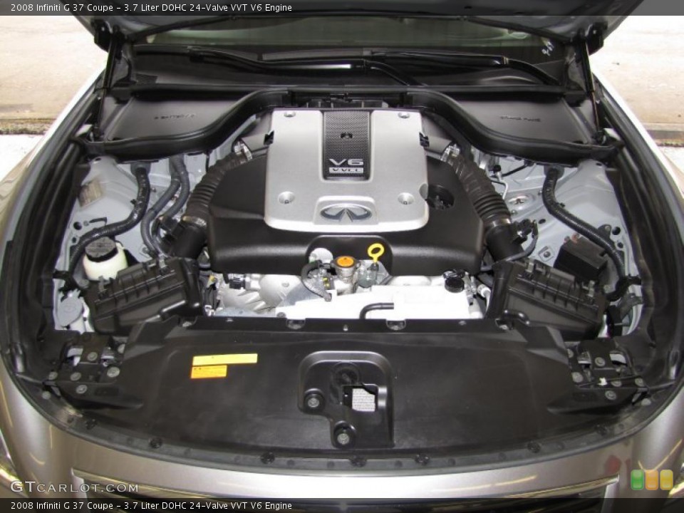 3.7 Liter DOHC 24-Valve VVT V6 Engine for the 2008 Infiniti G #41357555