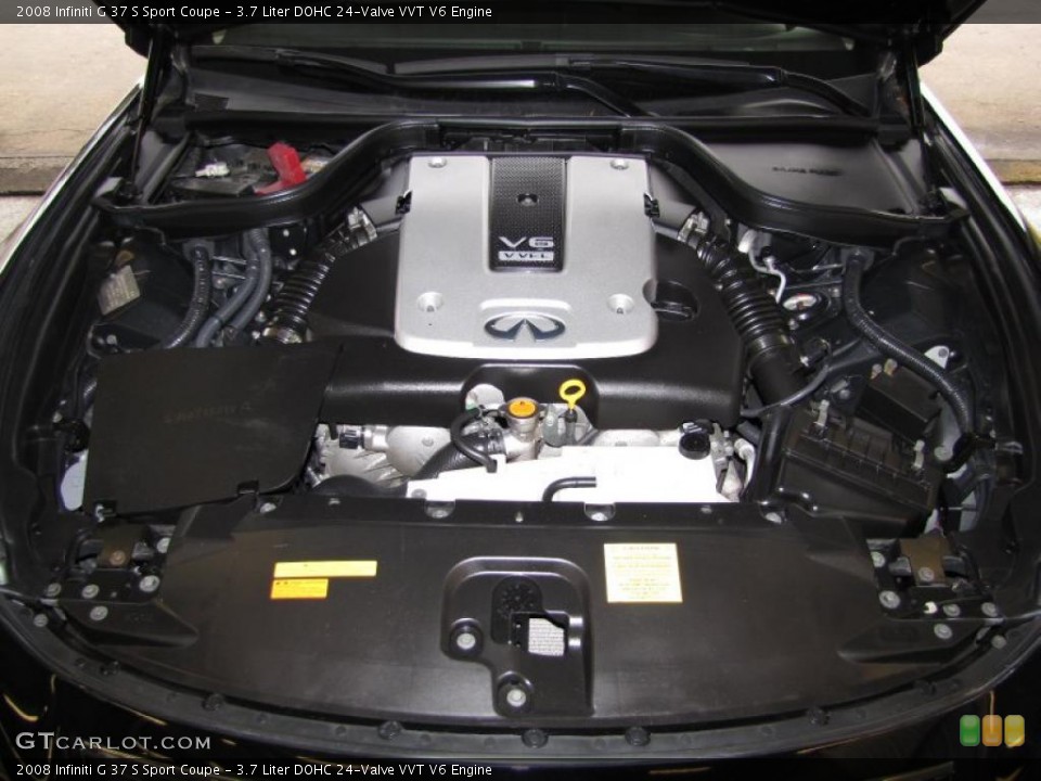 3.7 Liter DOHC 24-Valve VVT V6 Engine for the 2008 Infiniti G #41358231