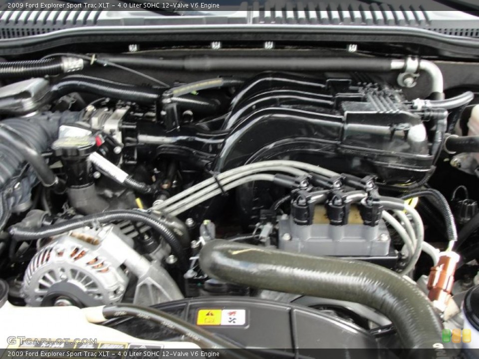 4.0 Liter SOHC 12-Valve V6 Engine for the 2009 Ford Explorer Sport Trac #41358555
