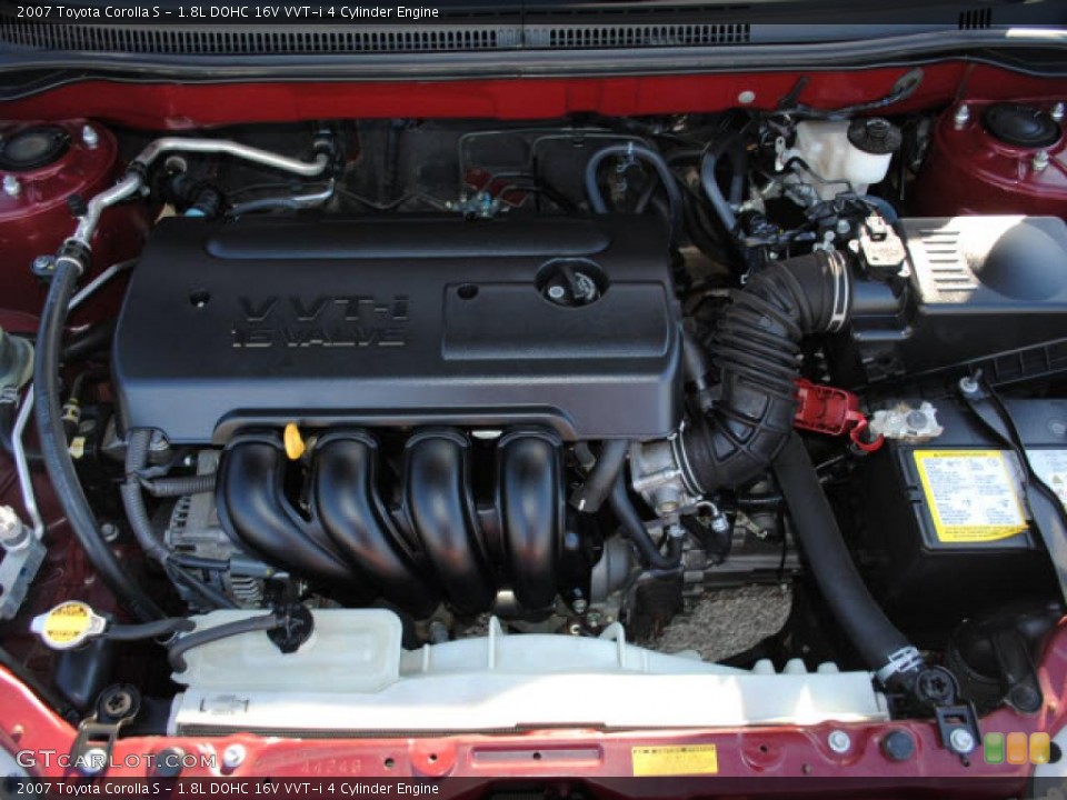 1.8L DOHC 16V VVT-i 4 Cylinder Engine for the 2007 Toyota Corolla #41359427