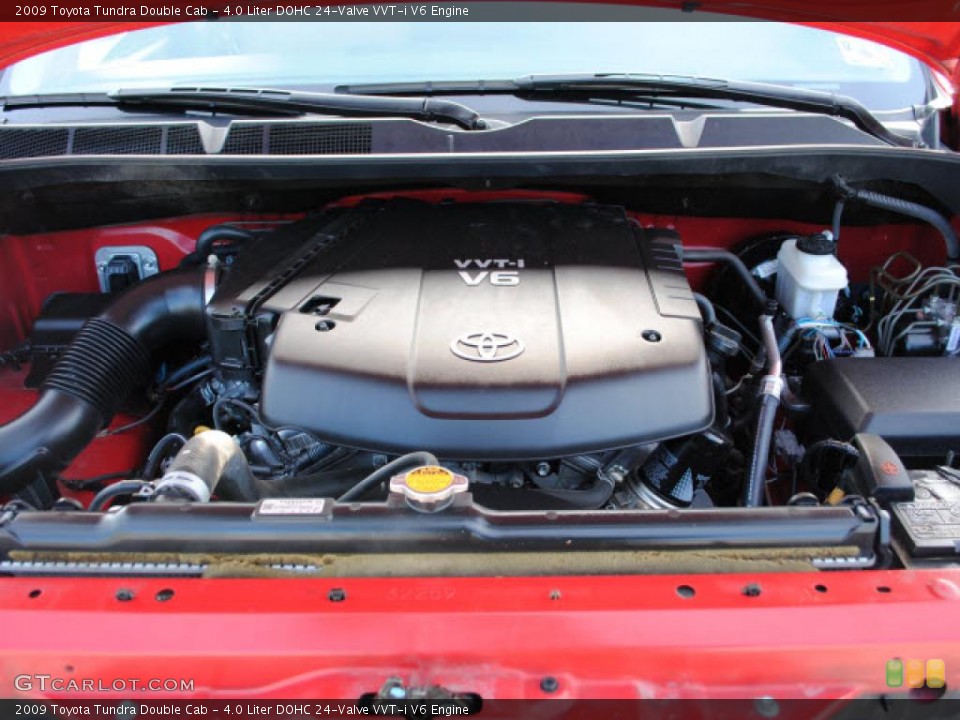 4.0 Liter DOHC 24-Valve VVT-i V6 Engine for the 2009 Toyota Tundra #41362733