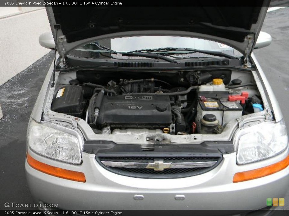 1.6L DOHC 16V 4 Cylinder Engine for the 2005 Chevrolet Aveo #41371888
