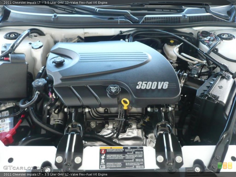 3.5 Liter OHV 12-Valve Flex-Fuel V6 Engine for the 2011 Chevrolet Impala #41377968