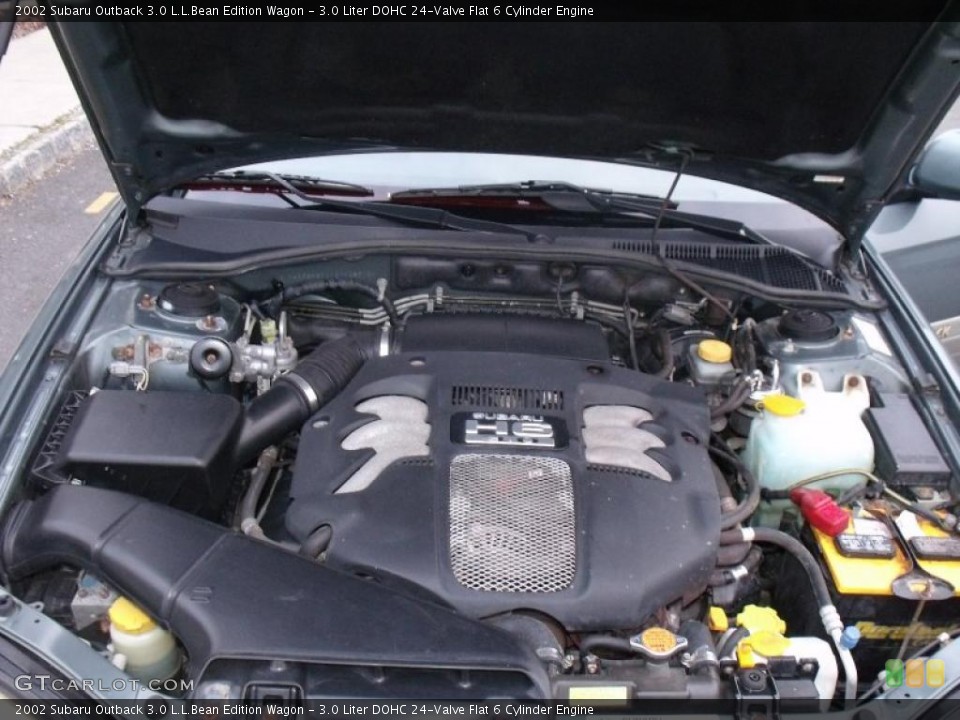 3.0 Liter DOHC 24-Valve Flat 6 Cylinder 2002 Subaru Outback Engine