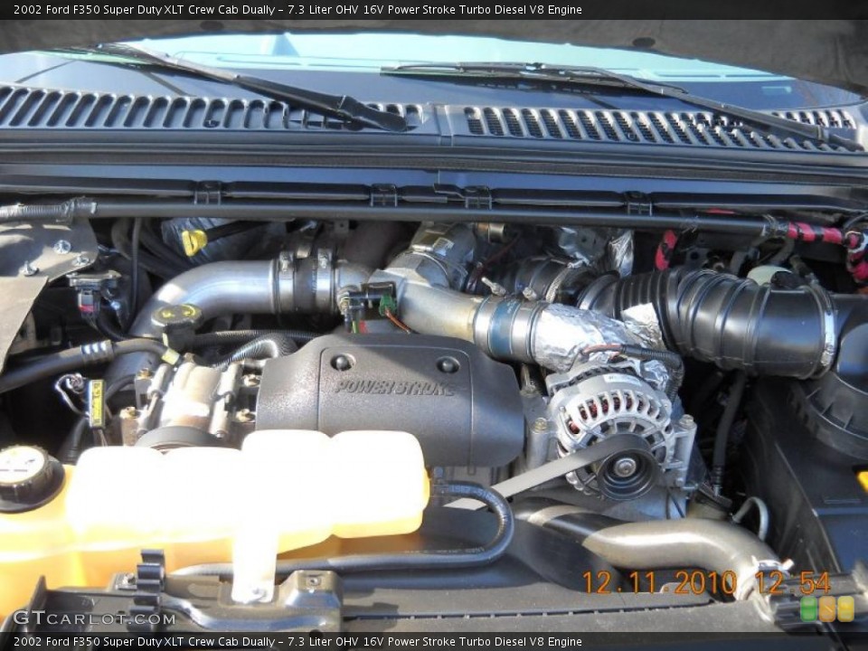 7.3 Liter OHV 16V Power Stroke Turbo Diesel V8 Engine for the 2002 Ford F350 Super Duty #41390608