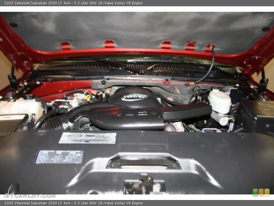 5.3 Liter OHV 16-Valve Vortec V8 Engine for the 2003 Chevrolet Suburban #41394176