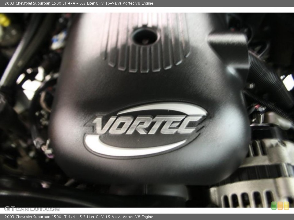 5.3 Liter OHV 16-Valve Vortec V8 Engine for the 2003 Chevrolet Suburban #41394192