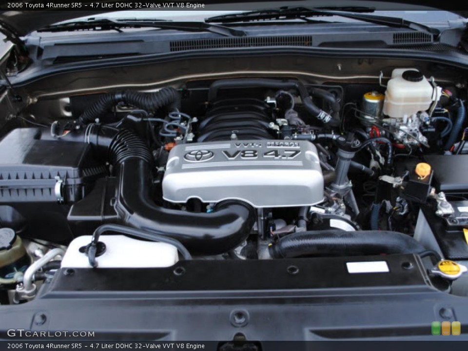 4.7 Liter DOHC 32-Valve VVT V8 Engine for the 2006 Toyota 4Runner #41396280