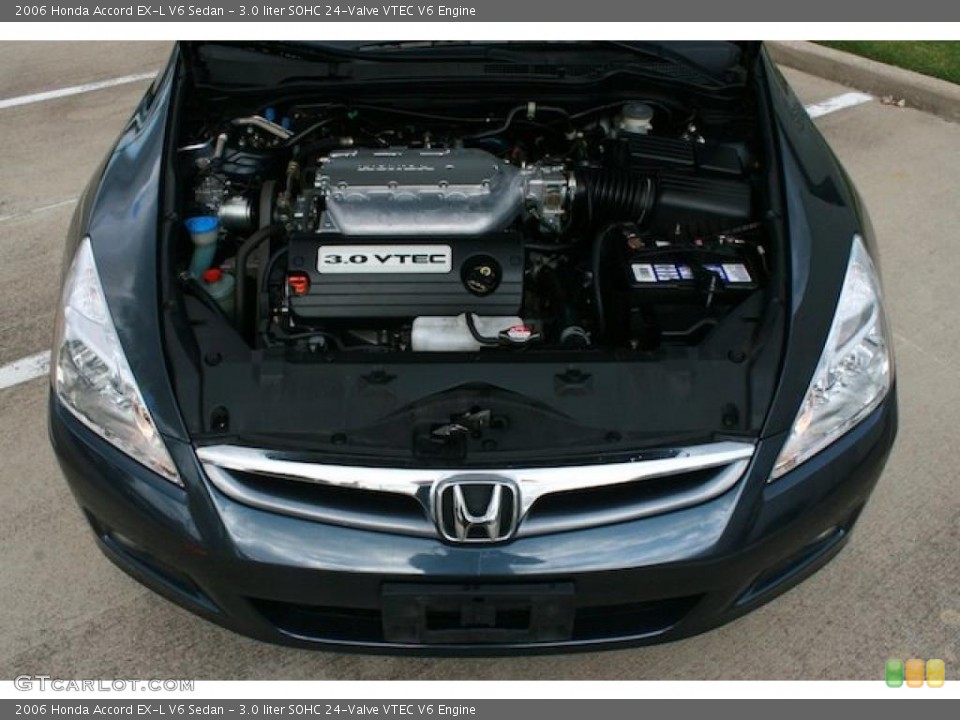 3.0 liter SOHC 24-Valve VTEC V6 Engine for the 2006 Honda Accord #41402644