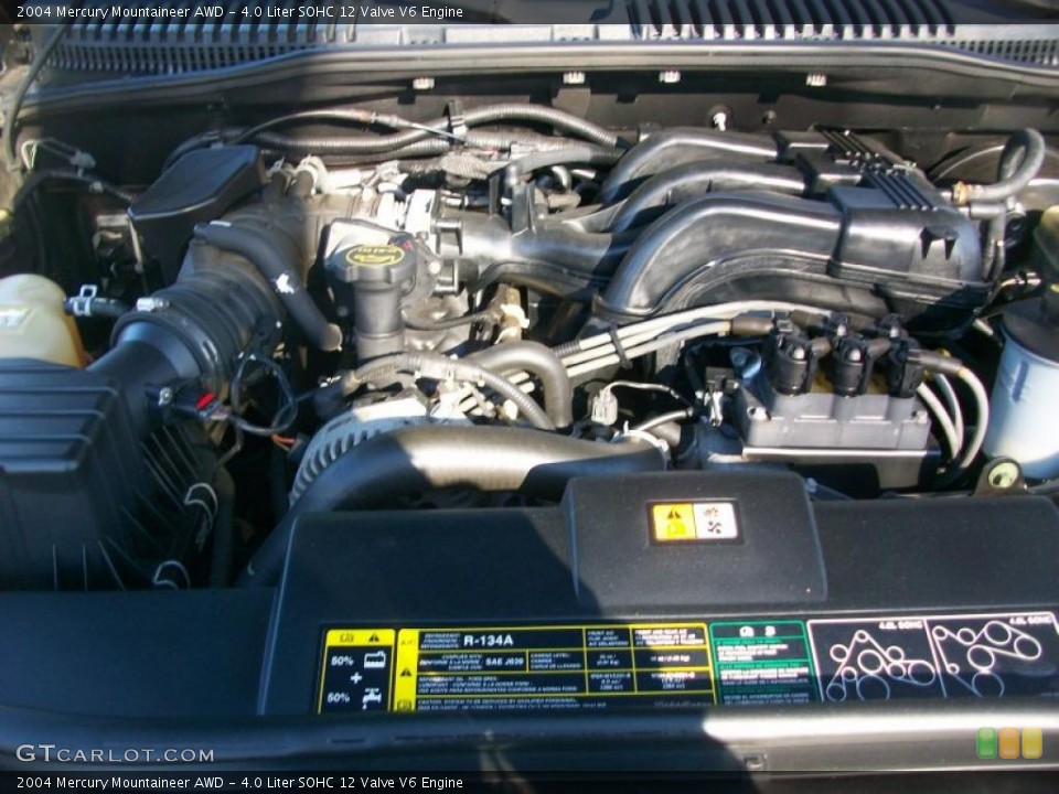 4.0 Liter SOHC 12 Valve V6 Engine for the 2004 Mercury Mountaineer #41407843