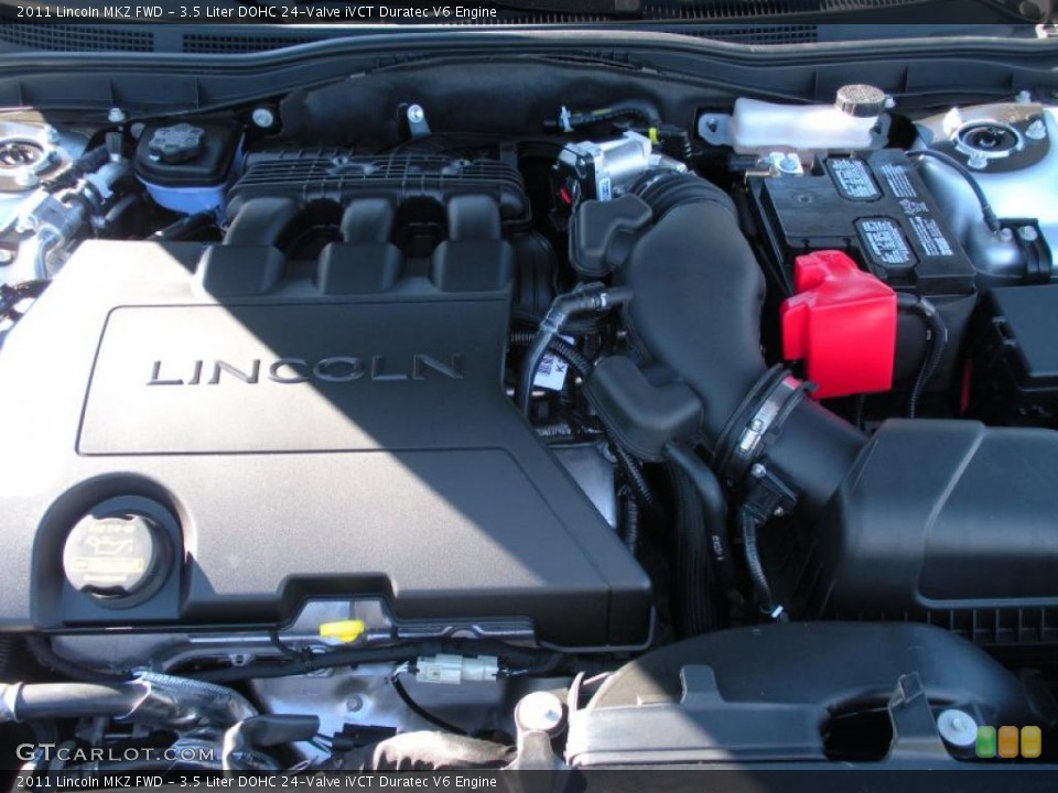 3.5 Liter DOHC 24-Valve iVCT Duratec V6 Engine for the 2011 Lincoln MKZ #41418239