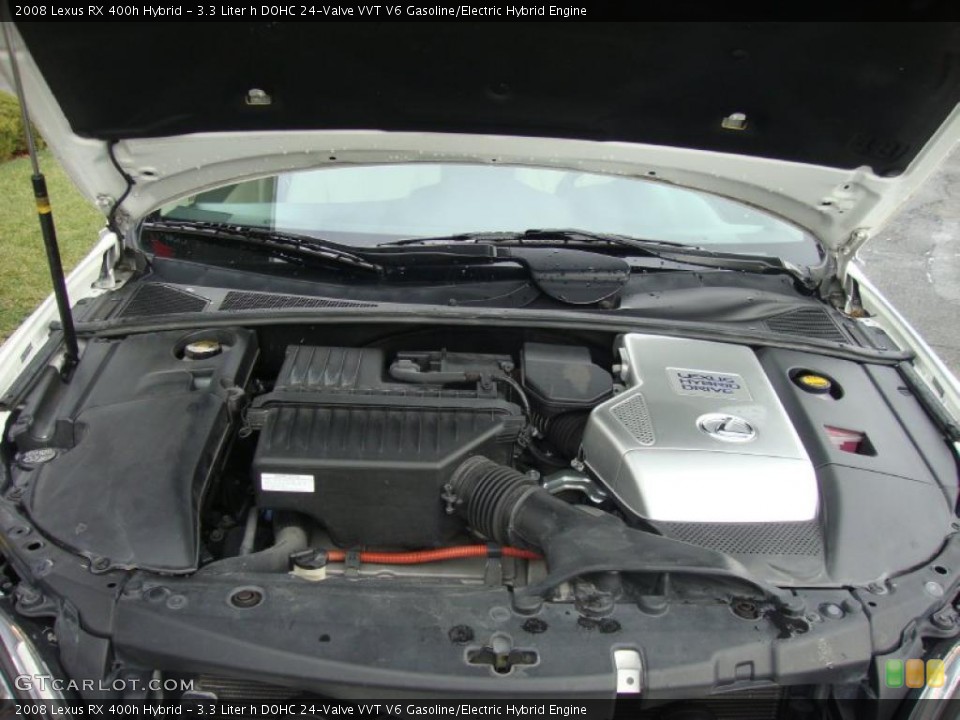 3.3 Liter h DOHC 24-Valve VVT V6 Gasoline/Electric Hybrid Engine for the 2008 Lexus RX #41424415