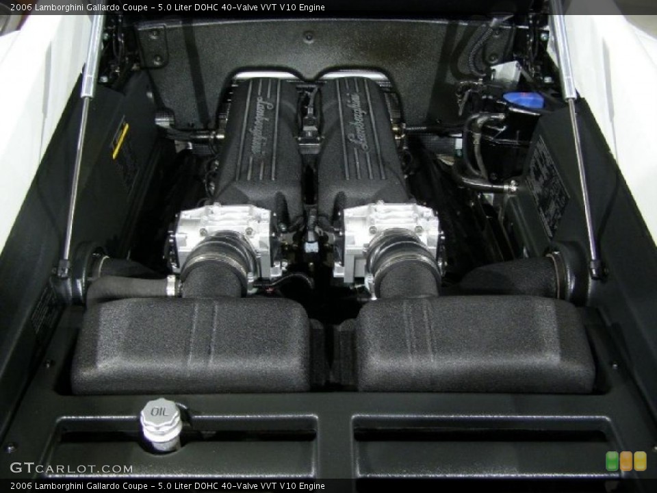 5.0 Liter DOHC 40-Valve VVT V10 Engine for the 2006 Lamborghini Gallardo #41427159