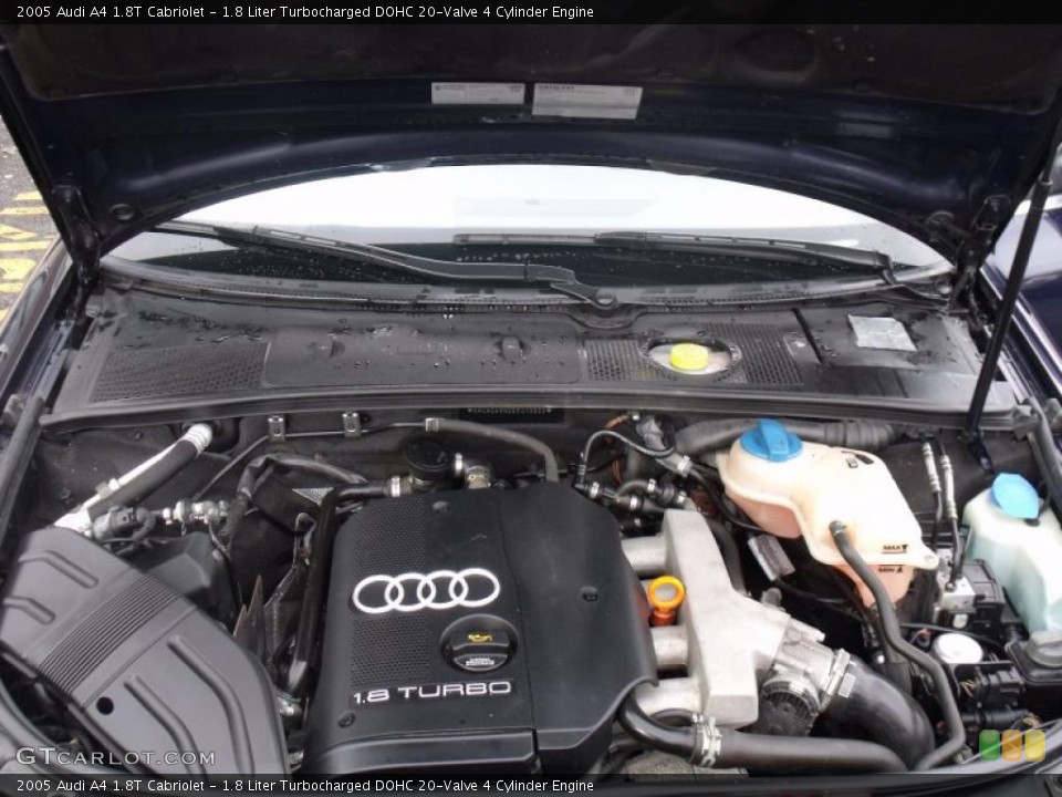 1.8 Liter Turbocharged DOHC 20-Valve 4 Cylinder Engine for the 2005 Audi A4 #41432999