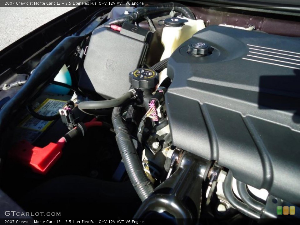 3.5 Liter Flex Fuel OHV 12V VVT V6 Engine for the 2007 Chevrolet Monte Carlo #41434075