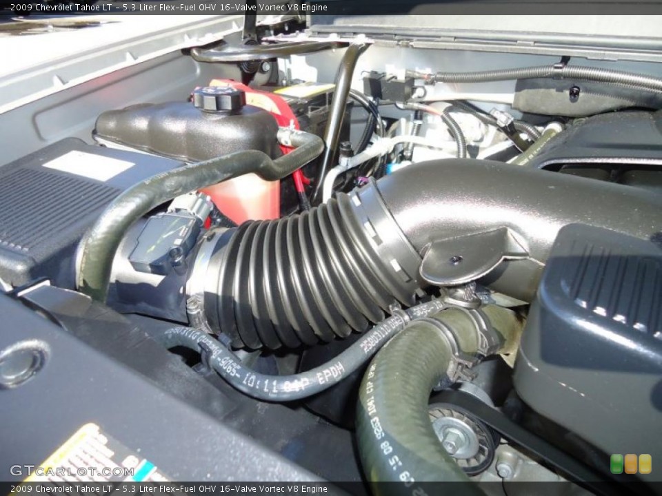 5.3 Liter Flex-Fuel OHV 16-Valve Vortec V8 Engine for the 2009 Chevrolet Tahoe #41435825