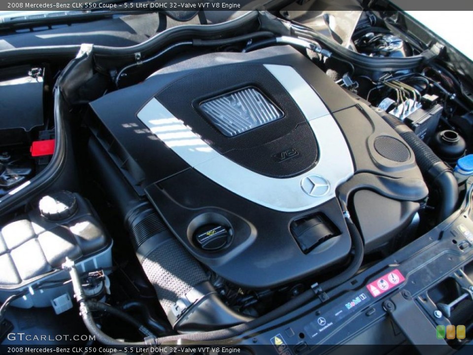5.5 Liter DOHC 32-Valve VVT V8 Engine for the 2008 Mercedes-Benz CLK #41441039