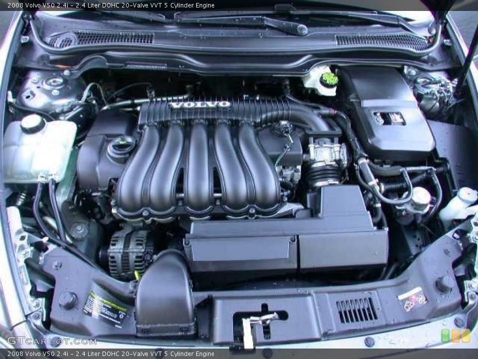 2.4 Liter DOHC 20-Valve VVT 5 Cylinder Engine for the 2008 Volvo V50 #41450567