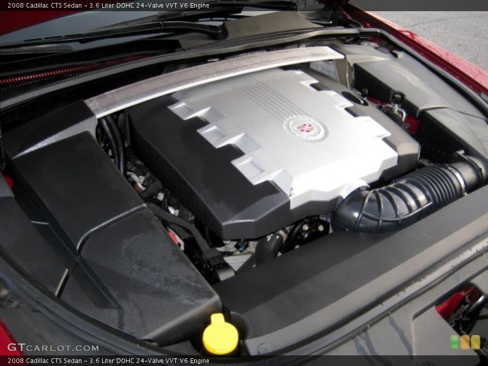 3.6 Liter DOHC 24-Valve VVT V6 Engine for the 2008 Cadillac CTS #41452855