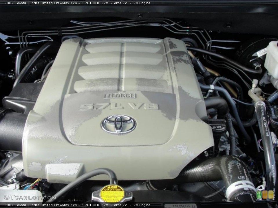 5.7L DOHC 32V i-Force VVT-i V8 Engine for the 2007 Toyota Tundra #41456067
