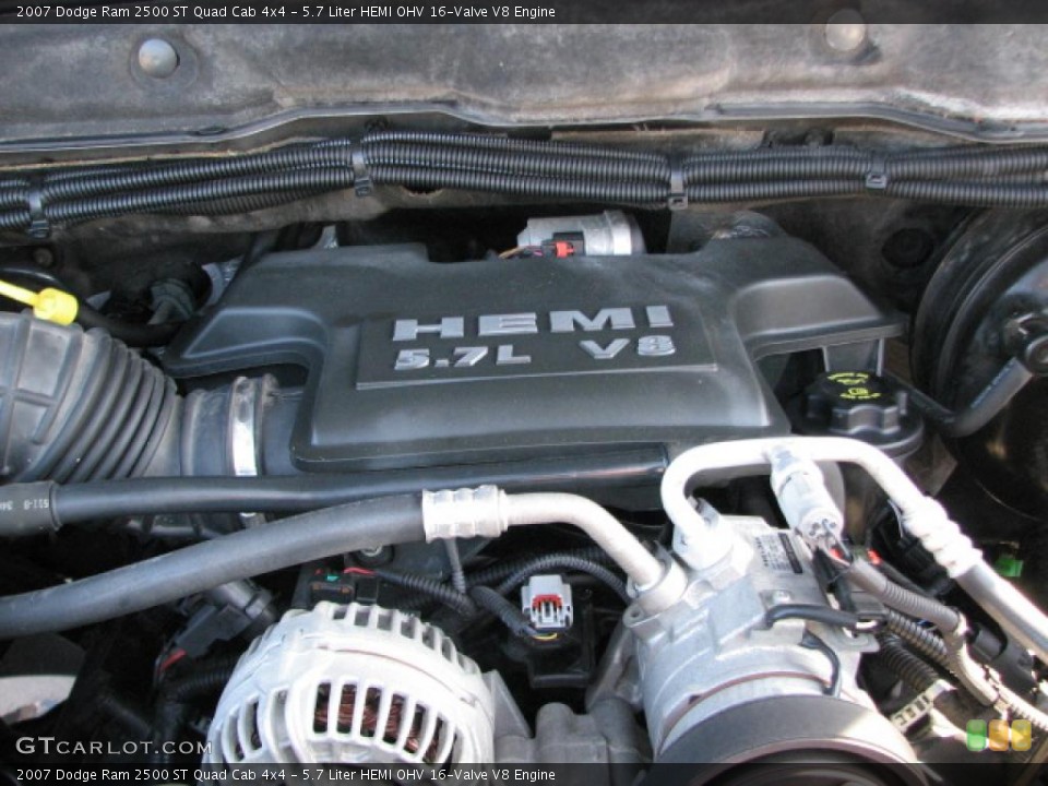 5.7 Liter HEMI OHV 16-Valve V8 Engine for the 2007 Dodge Ram 2500 #41457731