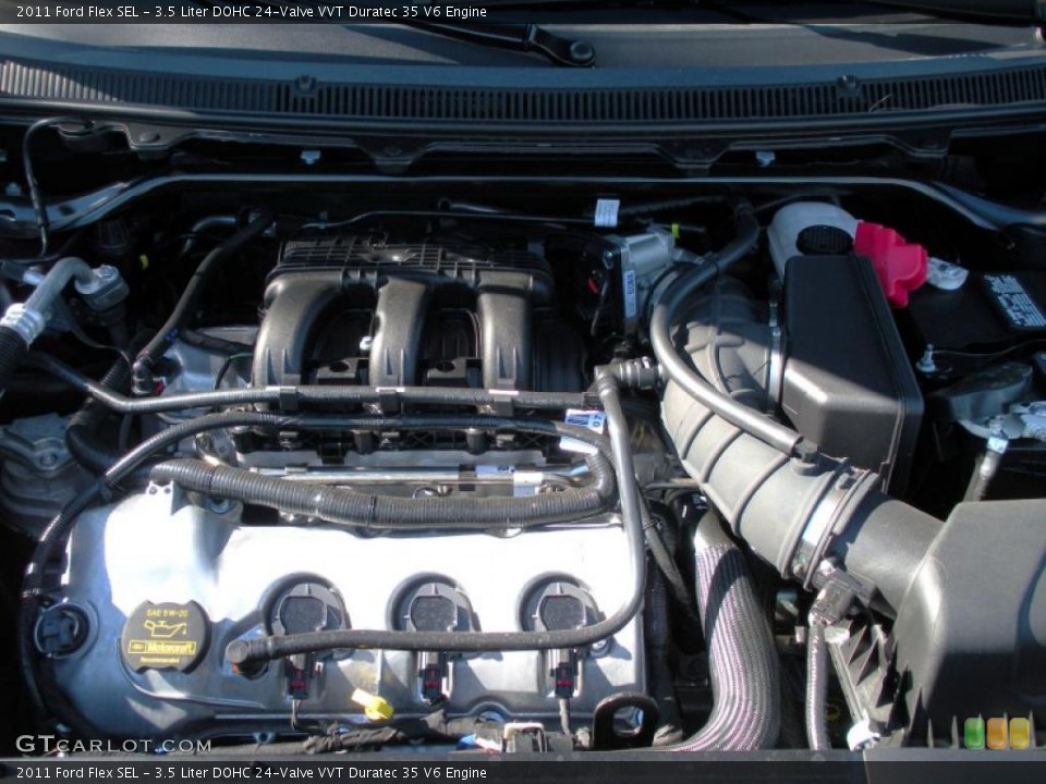 3.5 Liter DOHC 24-Valve VVT Duratec 35 V6 Engine for the 2011 Ford Flex #41460530