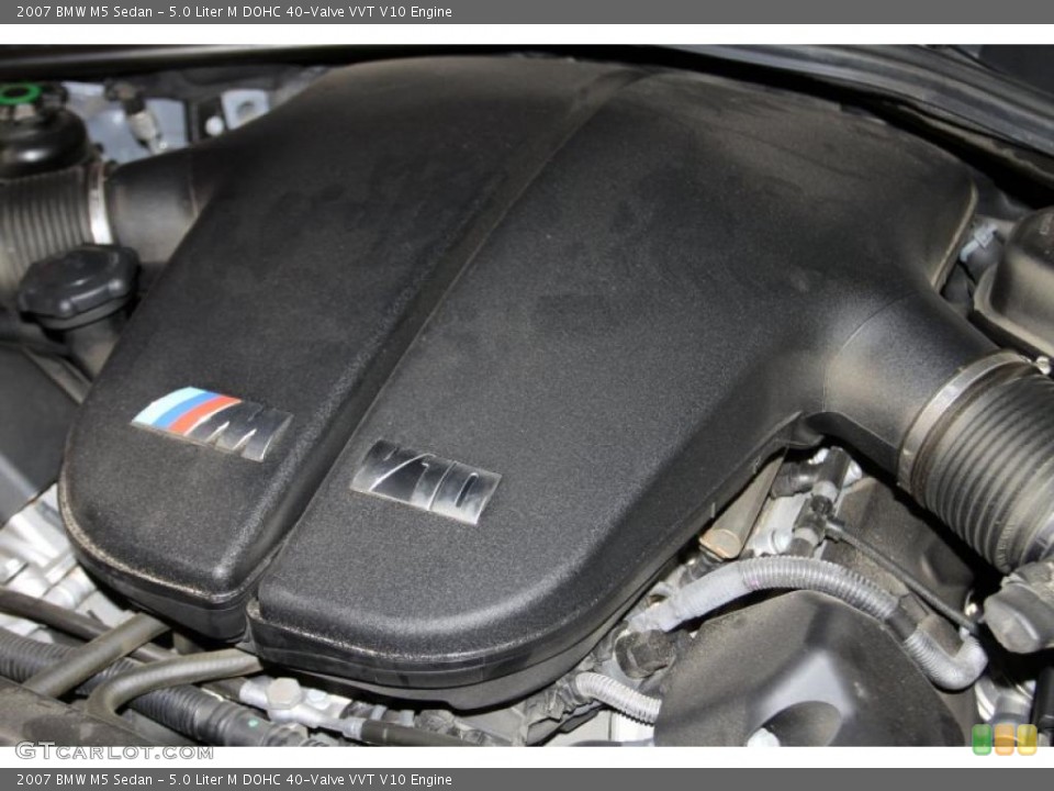 5.0 Liter M DOHC 40-Valve VVT V10 Engine for the 2007 BMW M5 #41462822