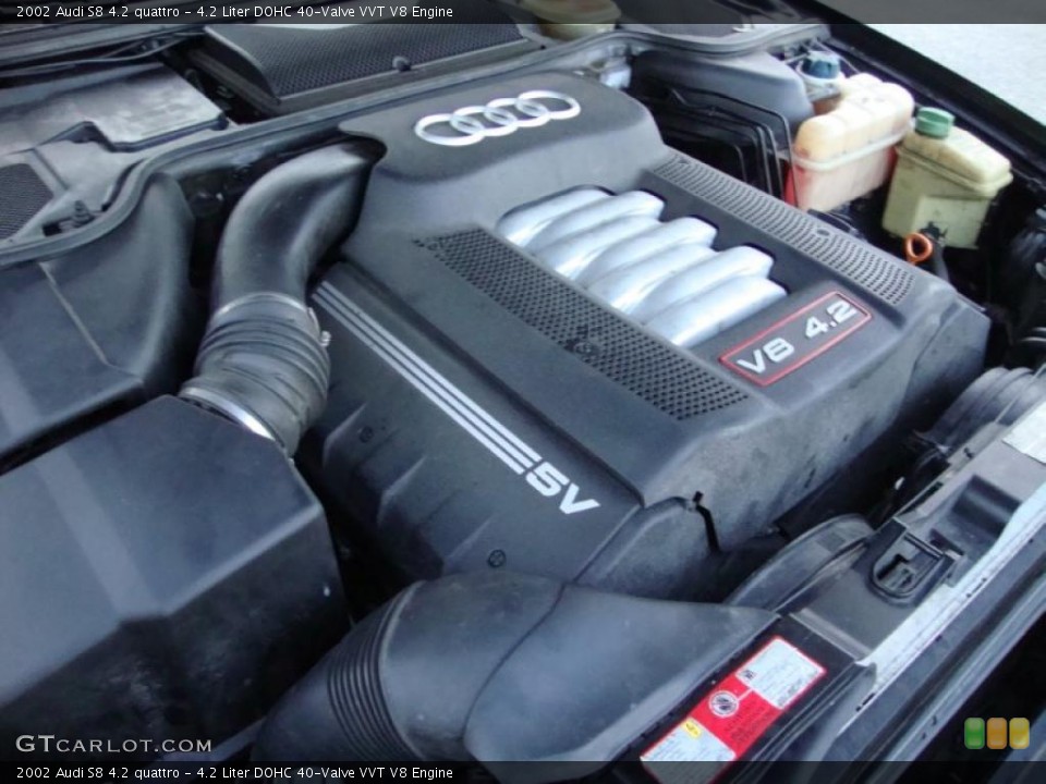 4.2 Liter DOHC 40-Valve VVT V8 Engine for the 2002 Audi S8 #41471779