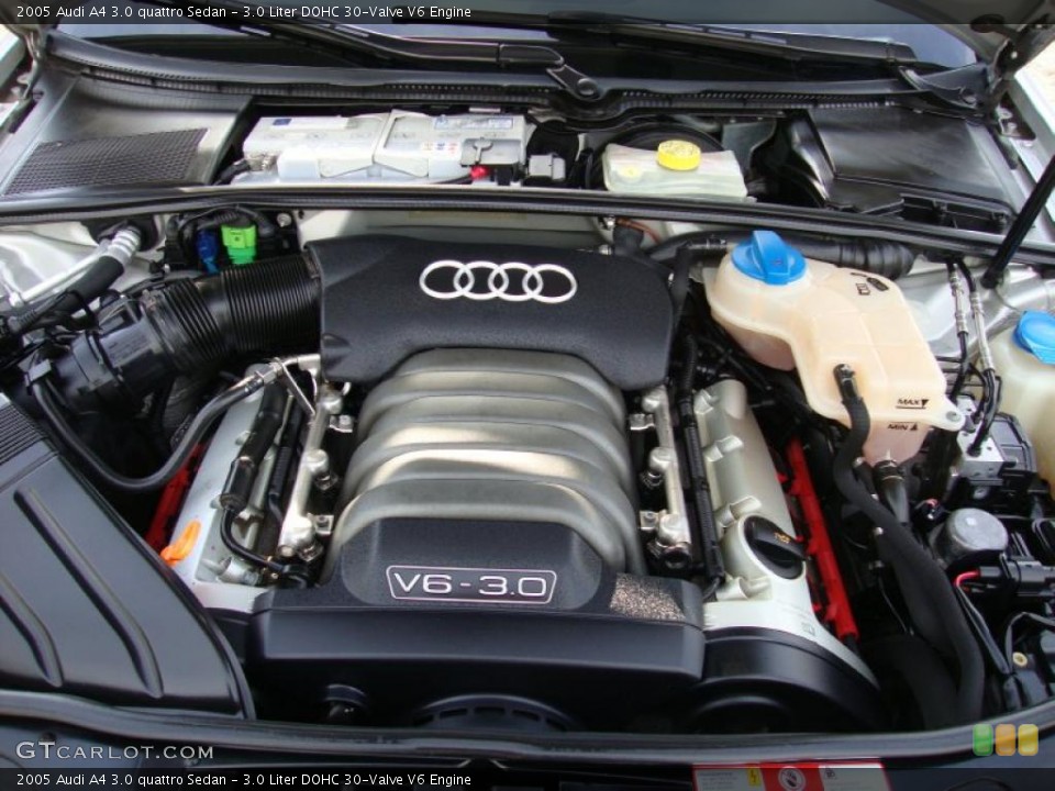 3.0 Liter DOHC 30-Valve V6 Engine for the 2005 Audi A4 #41472435