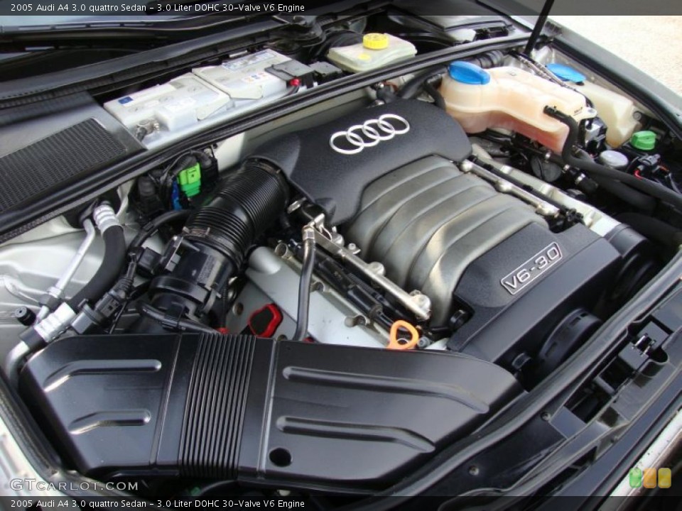 3.0 Liter DOHC 30-Valve V6 Engine for the 2005 Audi A4 #41472463