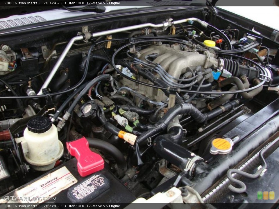 3.3 Liter SOHC 12-Valve V6 Engine for the 2000 Nissan Xterra #41475847