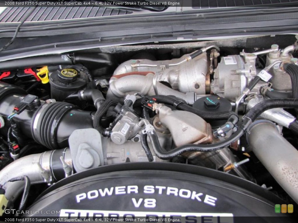 6.4L 32V Power Stroke Turbo Diesel V8 Engine for the 2008 Ford F350 Super Duty #41476467