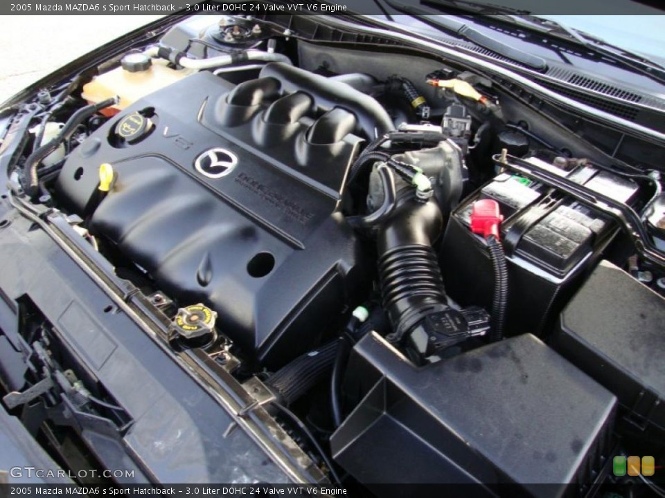 3.0 Liter DOHC 24 Valve VVT V6 Engine for the 2005 Mazda MAZDA6 #41480319