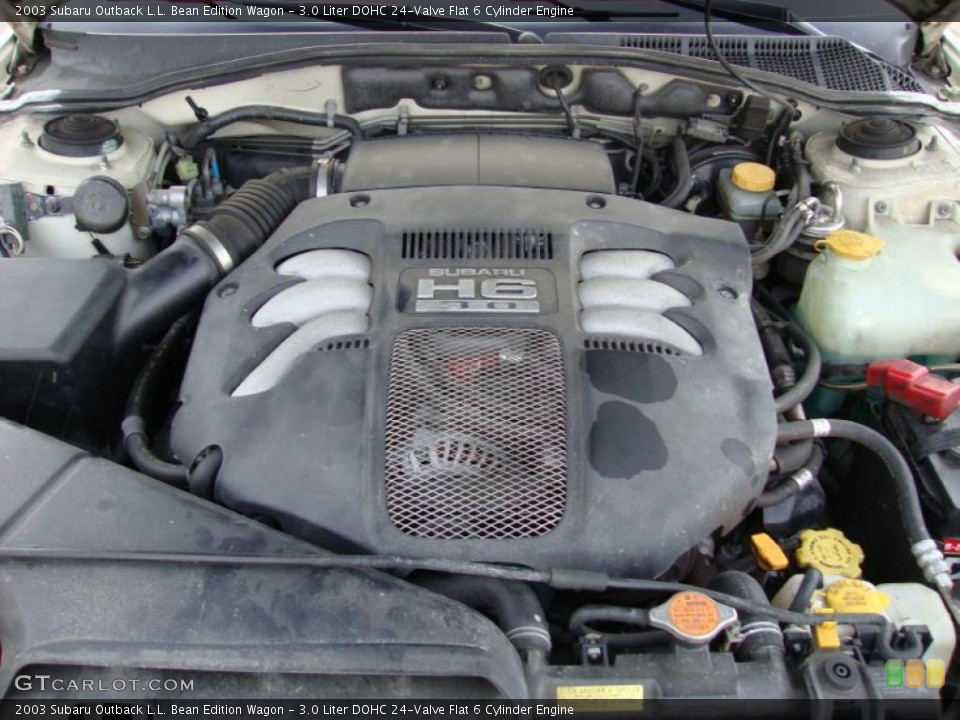 3.0 Liter DOHC 24-Valve Flat 6 Cylinder Engine for the 2003 Subaru Outback #41483703