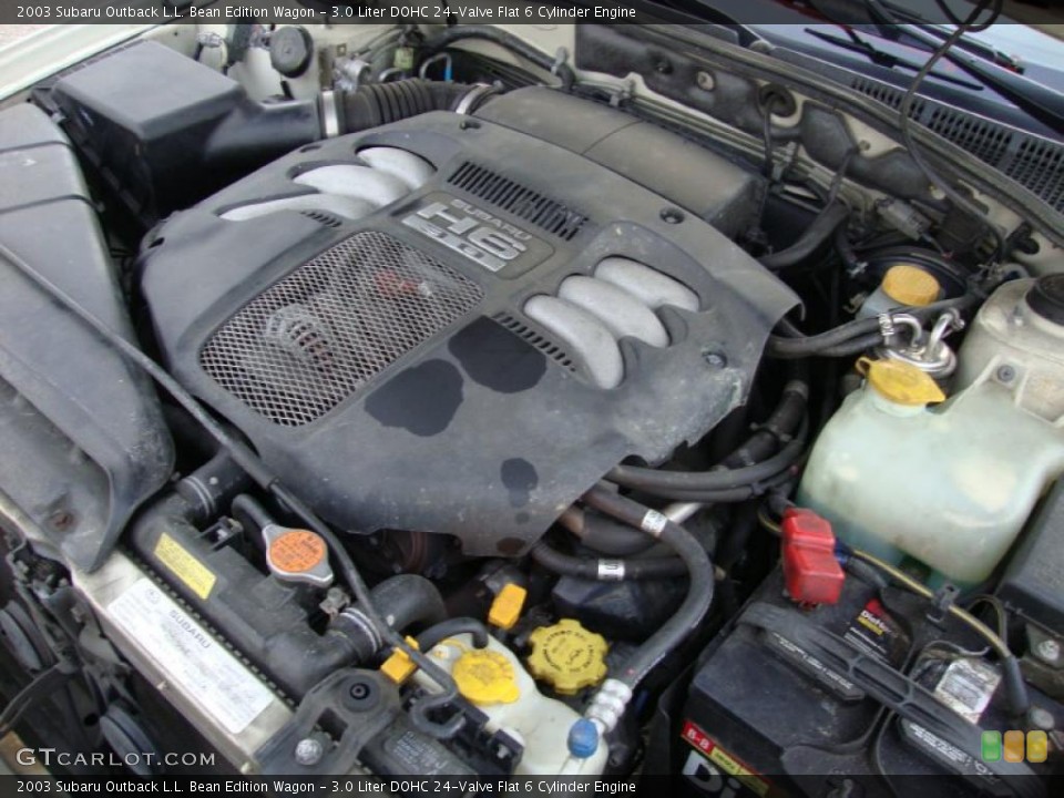 3.0 Liter DOHC 24-Valve Flat 6 Cylinder Engine for the 2003 Subaru Outback #41483731